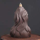 Female Face Backflow Incense Burner